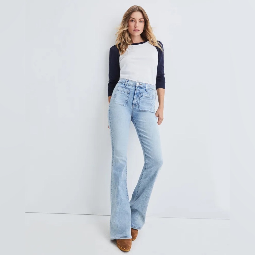 NWT VERONICA BEARD Florence Patch Pocket Jeans